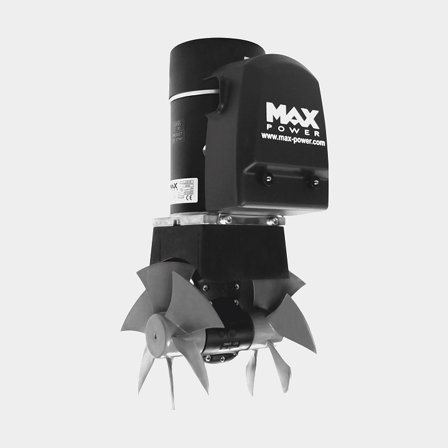 Bow thruster Max Power CT 80, 24 V, 75 KgF, tunnel installation, 2 propellers, suitable for boats between 28 - 46 feet (8.5 - 14 meters)