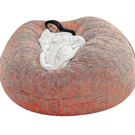 Lazy Sofa Bean Bag Kunstig Pels Bean Bag Bean Sofa