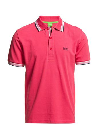 Paddy Polos Short-sleeved Rosa BOSS