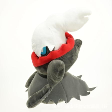 35 cm Anime Darkrai Plyschdockor Leksaker Större ficka Djur Fyllda dockor Mode Tecknad Barnleksak