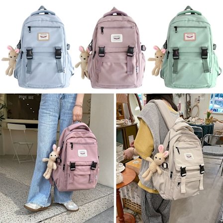 Vandtæt Nylon Rejsetaske Skoletaske