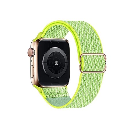IC Stretchigt armband kompatibelt med Apple Watch band, kompatibelt med i Watch Series 6/5/4/3/2/1 SE (16#, 40/42mm)