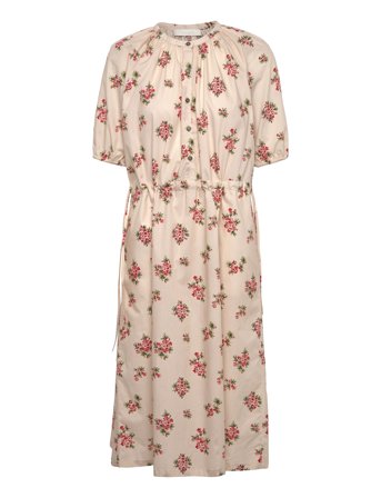 Cornelia Dress Vintage Flower Cream Naja Lauf