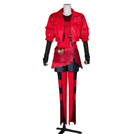 Incosplay Descendants The Rise of Red Rise Female Lord cos Clothing Little Red cosplay Clothing Women's Suit presale