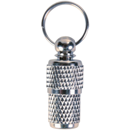 Trixie - I.D. Tag Chrome Grå 36 mm - Katt - Halsbånd - ZOO.no