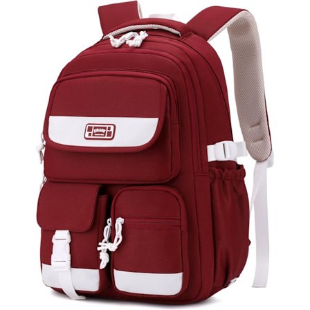 Jente- og guttesekker for barn, multifunksjonelle skolesekker for elever på barneskolen og ungdomsskolen, dagstursekker for tenåringer