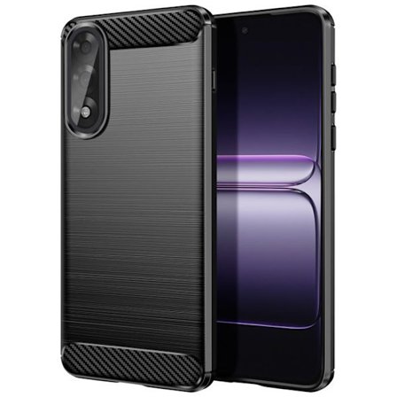 Kuori - ILMOITA - OnePlus Nord 5 - Pehmeä Silikoni - Hiilikuitu Efekti - Naarmusuojus