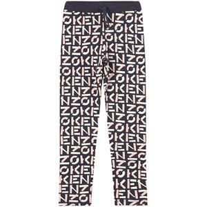 Kids - Kenzo Kids Charcoal Logo Print Leggings 8 Years - Bottoms - 8 years - Grey - Mädchen