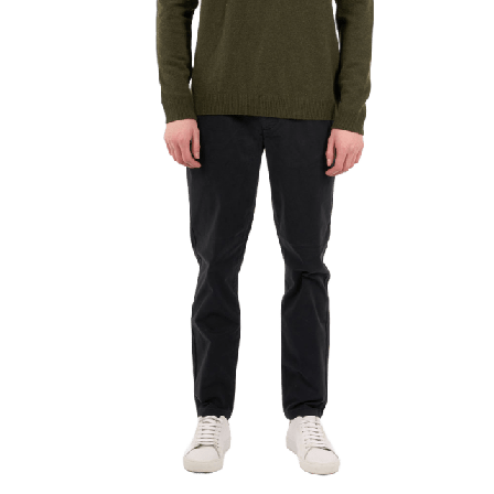 Knowledge Cotton Apparel LUCA slim twill chino pants - GOTS/Vegan Byxor Herr Svart 32 /