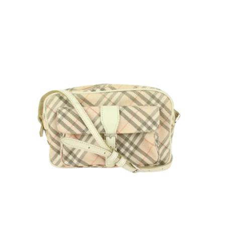 Burberry Vintage, Pre-owned Leather crossbody-bags Roze, Dames, Maat:ONE Size