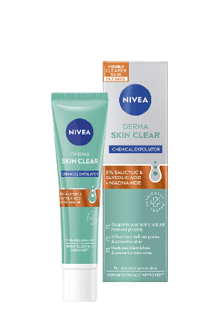 NIVEA Peeling Ansikte Derma Skin Clear Night Exfoliator 40 ml Unisex