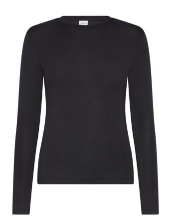 Vialexia O-Neck L/S Top - Noos Black Vila