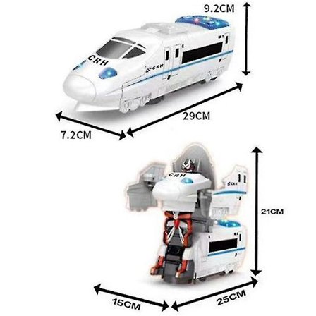 Julegave Børns Elektrisk Legetøjstog Lyd Lys Og Musik Universal Kørselssimulering Harmoni Emu Højhastighedstog