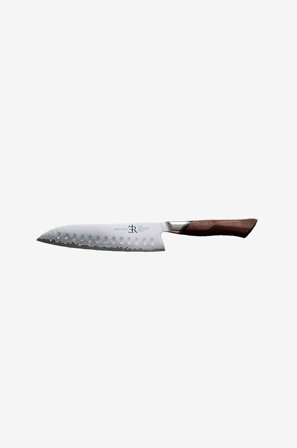Ryda Knives - Santokukniv Ryda Knives 18cm - Brun - Køkkenknive & tilbehør - Fra Homeroom