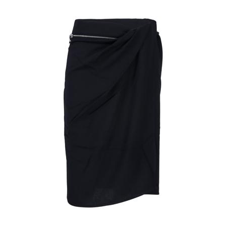 Jacquemus, Midi Skirts Zwart, Dames, Maat:M