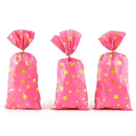 50 STK Slikposer med bindebånd STJERNER STJERNER