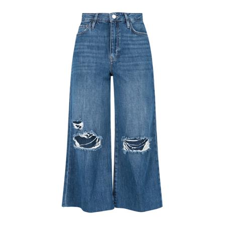 Frame, Wide Jeans Blauw, Dames, Maat:W28