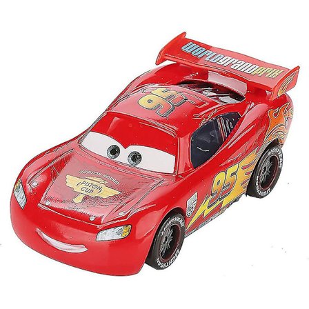 Biler 2 Figurer Lynet McQueen Og Hans Venner Metal Die-Cast Legetøjsbiler Vehical Model Til Børn Drenge Fødselsdagsgaver [DmS]