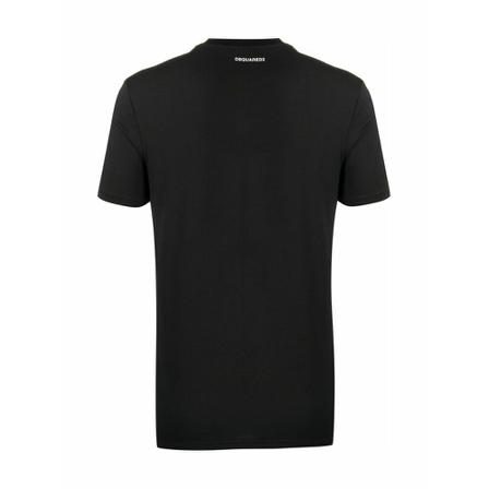 Dsquared2, T-Shirts Czarny, Mężczyzna, Rozmiar: S