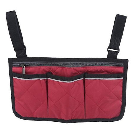 Rullestol Sideveske Oppbevaringsveske Mobilitetshjelp Rullestoltilbehør Veske Universal Vanntett Sideveske For Oppbevaring