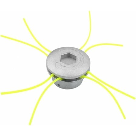 Universellt trimmerhuvud i aluminium Ersättningstrimmerhuvuden Trimmertråd Set Grästrimmer Tillbehör Elverktyg Trimmer Tap för Trädgård