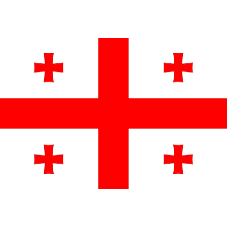 Georgiens flag