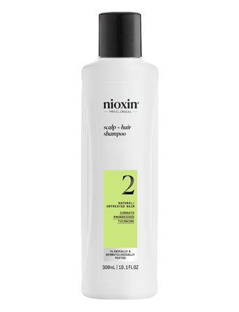Nioxin Nioxin System 2 Shampoo For Thinning Hair 300 Ml - Nude - 300 ml