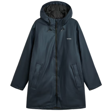 Tretorn Wings Padded Raincoat Unisex Navy Blaze