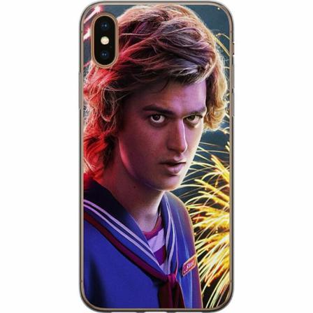 Apple Iphone Xs Genomskinligt Skal Stranger Things - Steve Har