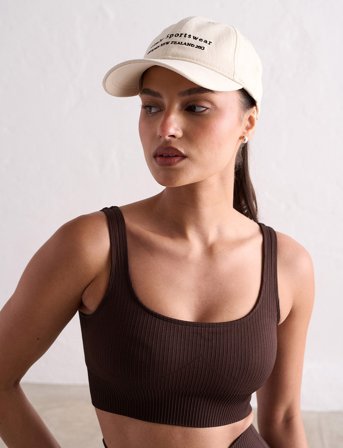 aim ́n Serif Cap - Beige - ONE SIZE