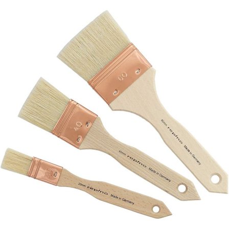 Paintbrushes Lack Set (Bredd: 60 mm, 40 mm, 20 mm)