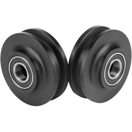 Hjul til skydedør, skydedørshjul, skab hardware rulle skab vindue remskive brug 2 stk