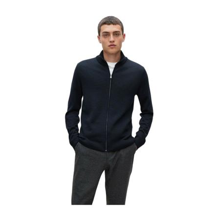 Hugo Boss Zip-throughs , Blauw , Heren , Maat: 3XL Hoodies & sweatvesten