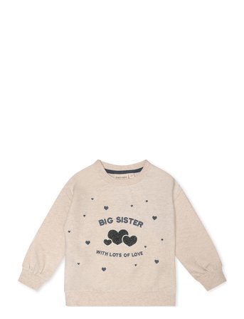 That's Mine Finley Big Sister Sweatshirt - Beige - 110