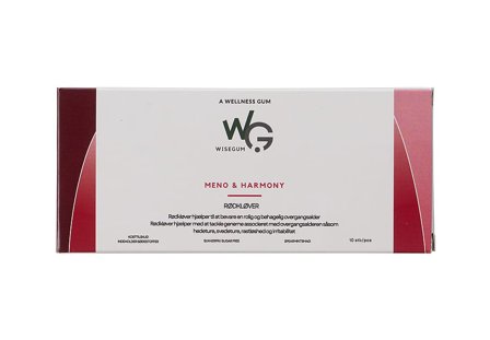 WiseGum Meno & Harmony 10 stk, Helse & Madvarer, Ingredienser, Rødkløver