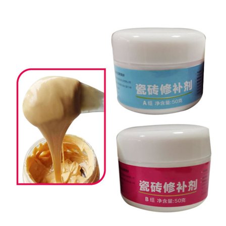 Magic keramiske fliser reparation agent badekar fliser porcelæn og bruser glasfiber reparation