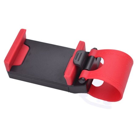 Universell biltelefonhållare rattklämma fäste för telefon Mp4 GPS 1 st