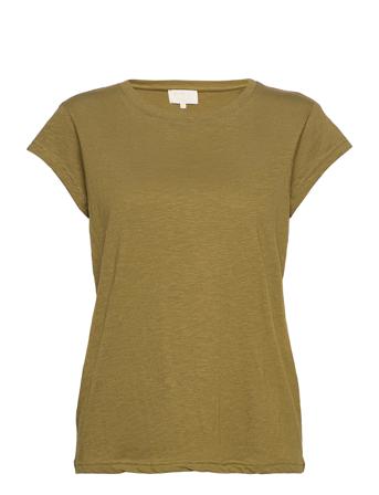 Leti T-Shirt T-shirt Top Grøn Minus