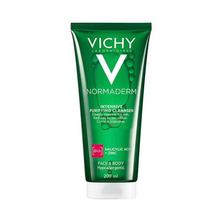 Vichy Vichy Normaderm Phytosolution Rensegel 200 ml, Skincare, Ansigtspleje, Uren Hud