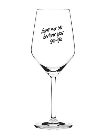 Sand & Soda Wineglass Wine Me Up - Nude - 48.3 CL