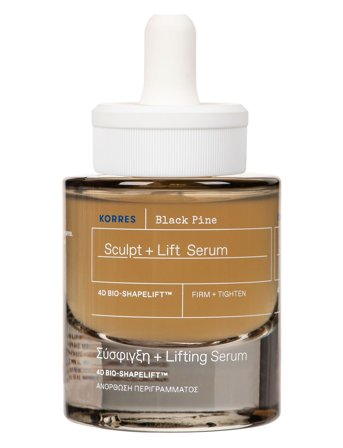 KORRES Black Pine Sculpt + Lift Serum - Nude - 30 ml