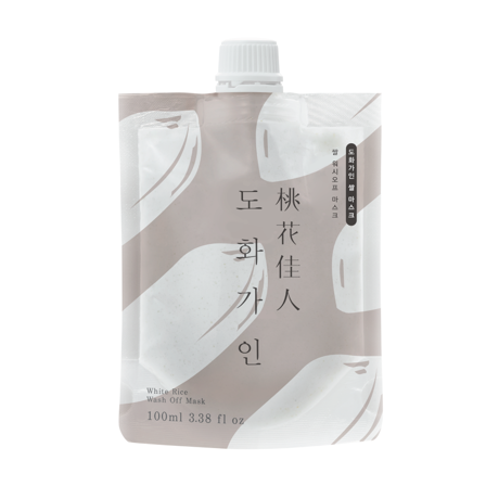 House of Dohwa White Rice Wash Off Mask, 100 ml