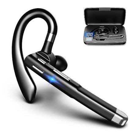Yyk-520 Bluetooth Headset til mobiltelefon, V5.1 Bluetooth trådløst øretelefonheadset med CVC 8.1 støjreducerende mikrofon til kørsel/forretning/