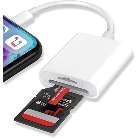 OBOSOE TYPE-C Tupla SD/TF-kortinlukija nopeaan tiedonsiirtoon