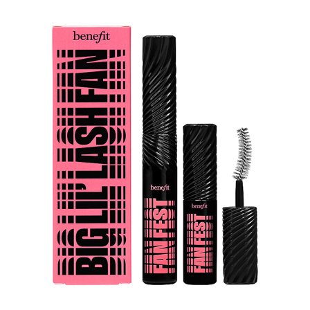 Benefit Cosmetics Big Lil Lash Fan Fest Mascara Booster Set 12.5 g, Jul & Gaver, Makeup, Gaveæsker