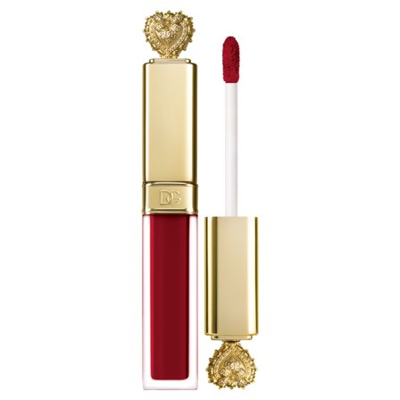 Dolce&Gabbana Everkiss Liquid Lip Rossetto liquido soft matte no transfer 410 Audacity - Rosso freddo intenso 5,5ml - Rossetto
