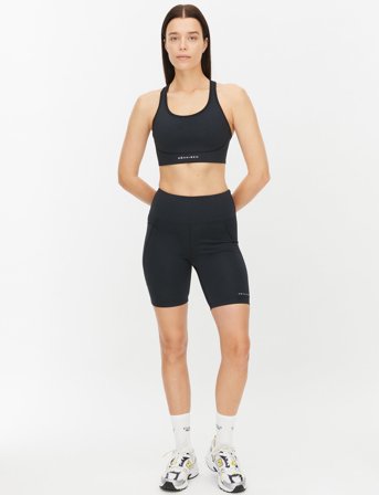 Röhnisch Flattering High Waist Bike Tights - Black - L