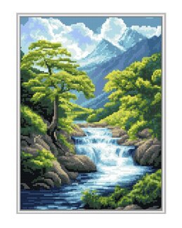 Diamond painting Vandfald - Art City