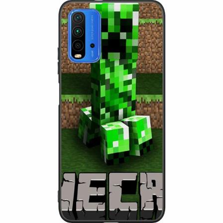 Xiaomi Redmi 9t Svart Skal Minecraft