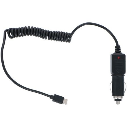 Biloplader 2A 12/24V med USB-C-stik